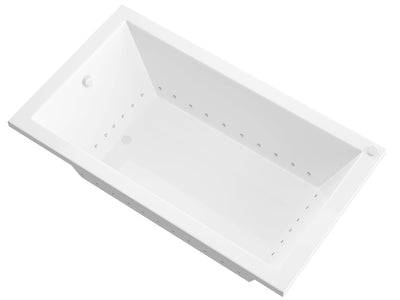 Atlantis Whirlpools Venetian 30 x 60 Rectangular Air Jetted Bathtub 3060VNAR