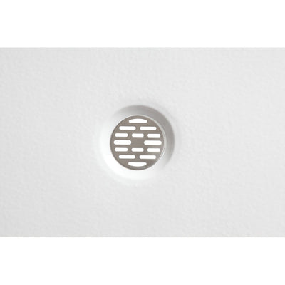 ANZZI Tier 32 x 60  in. Left Drain Single Threshold Shower Base in White SB-AZ03LD