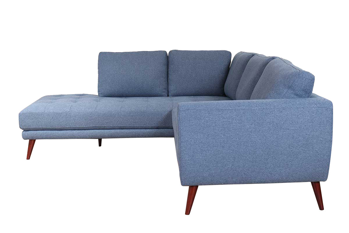 CASEY LAF SECTIONAL - DENIM BLUE