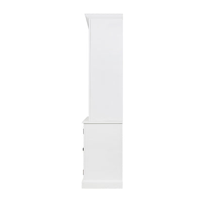 53x19x83" Cabinet White