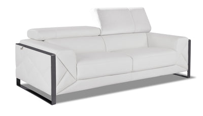 Global United Top Grain Italian Leather  Sofa