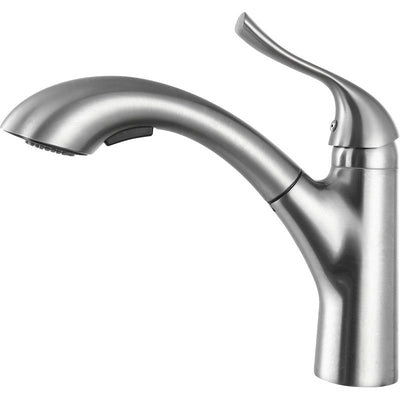 ANZZI Navona Single-Handle Pull-Out Sprayer Kitchen Faucet KF-AZ206BN