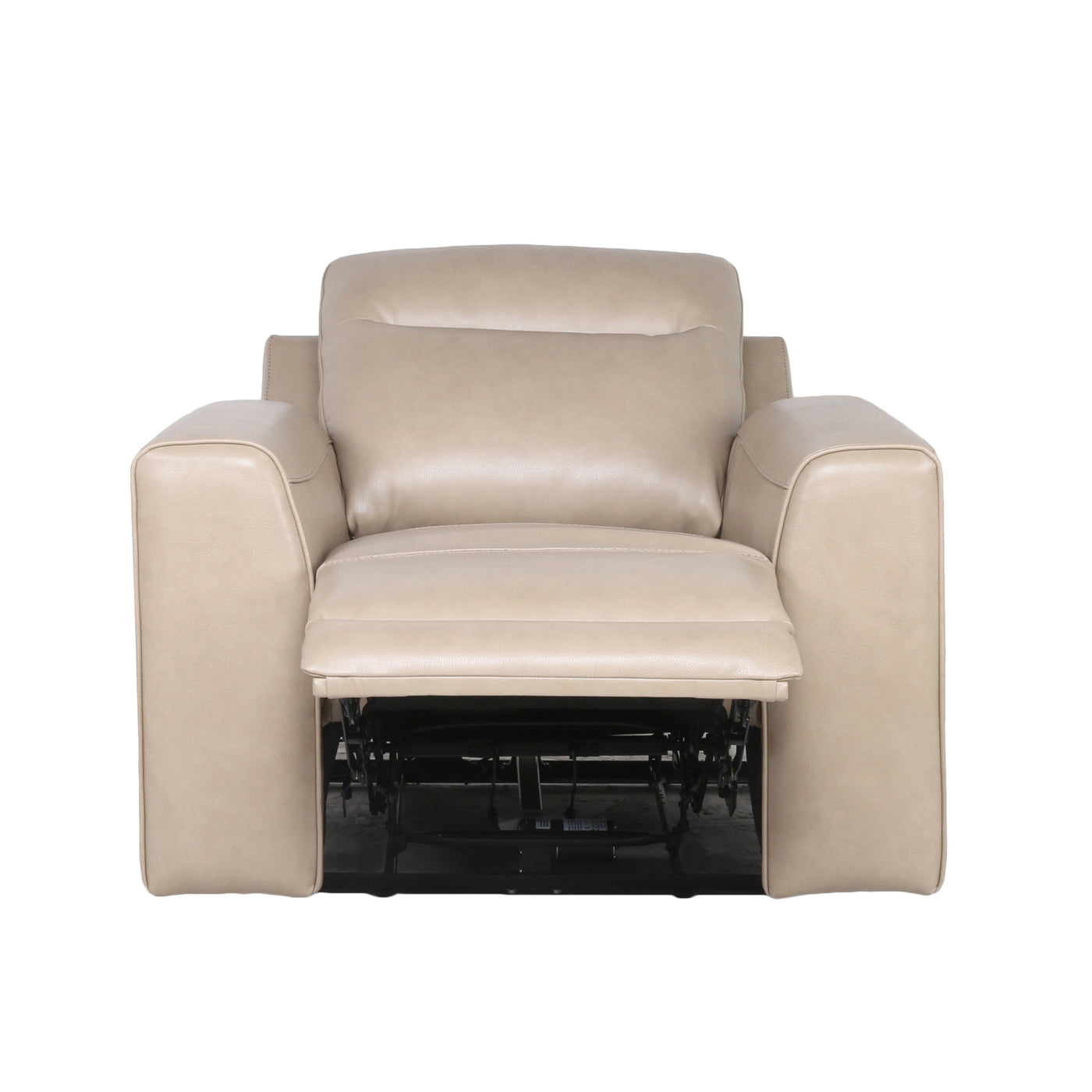 Doncella - 3 Piece Power Reclining Living Room Set - Beige