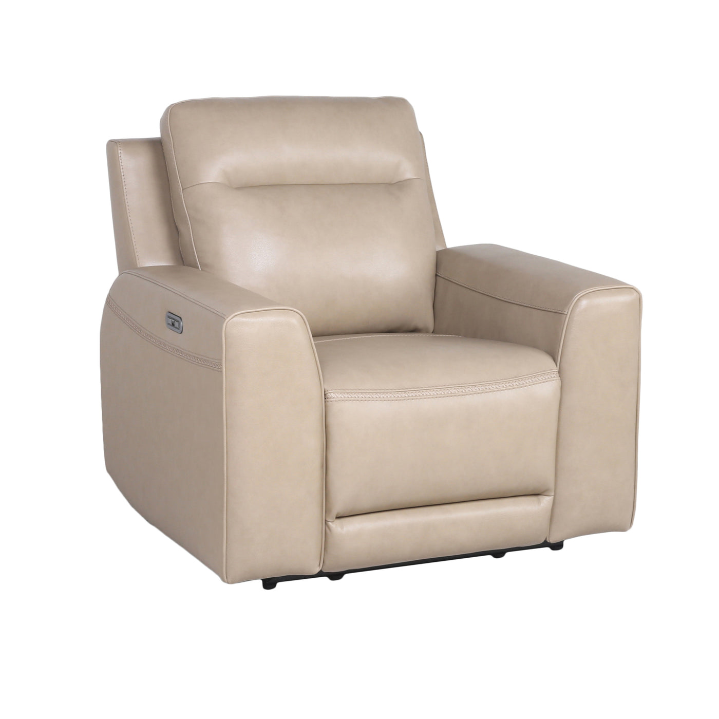 Doncella - 3 Piece Power Reclining Living Room Set - Beige