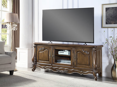 ACME Latisha ENTERTAINMENT CENTER Antique Oak Finish LV01355