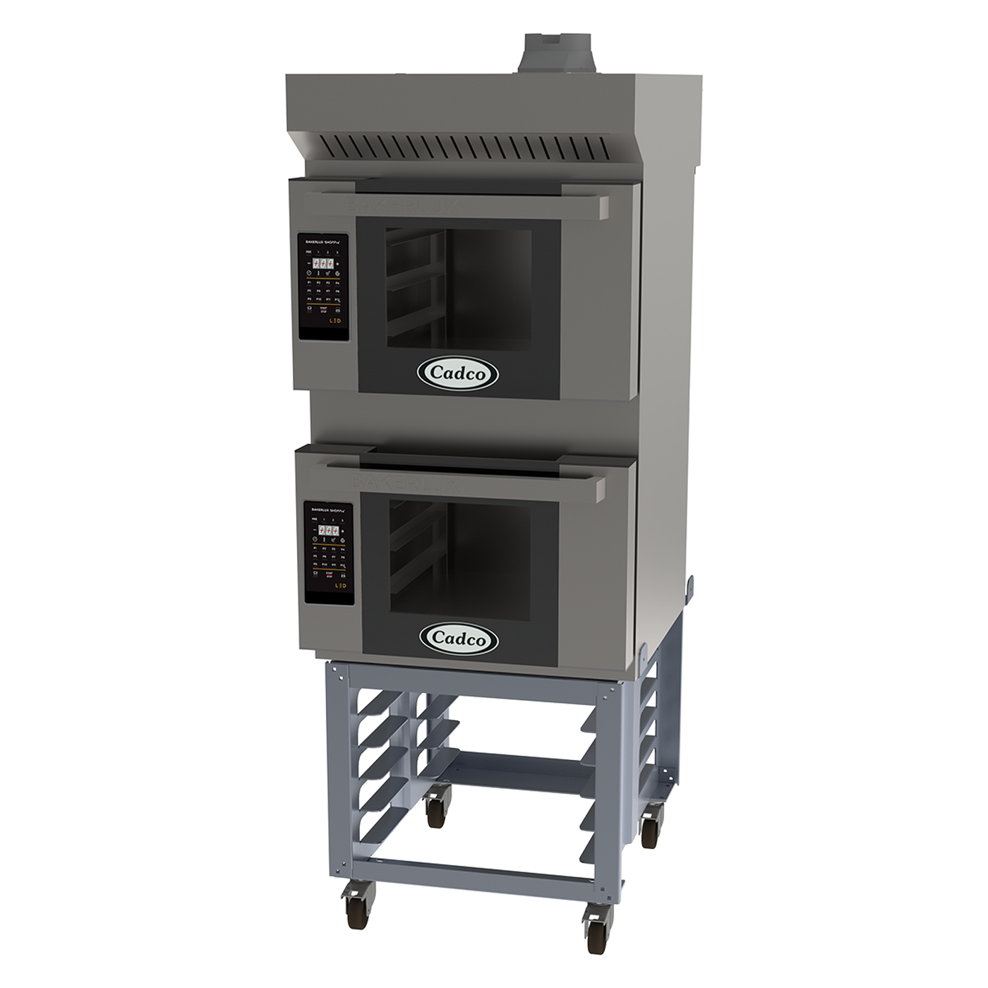 Cadco Bakerlux Station – (2) Half Size, 4 Shelf, Ventless Syste, TOUCH Panel BLS-3HLD-2H