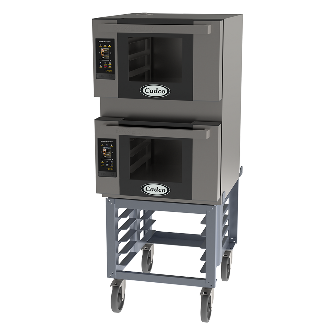 Cadco Bakerlux Station – (2) Half Size, 3 Shelf, TOUCH Panel BLS-3HTD-2