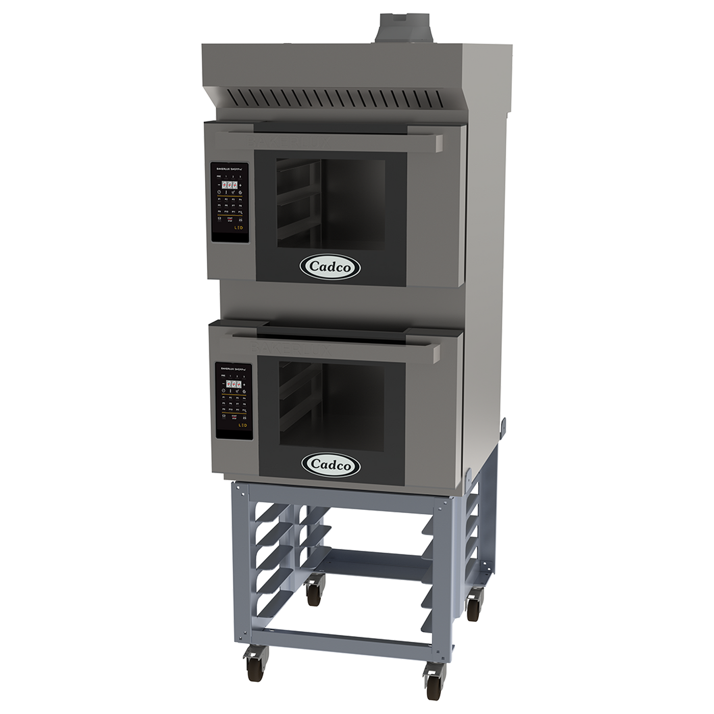 Cadco Bakerlux Station – (2) Half Size, 3 Shelf, Ventless Syste, TOUCH Panel BLS-3HTD-2H