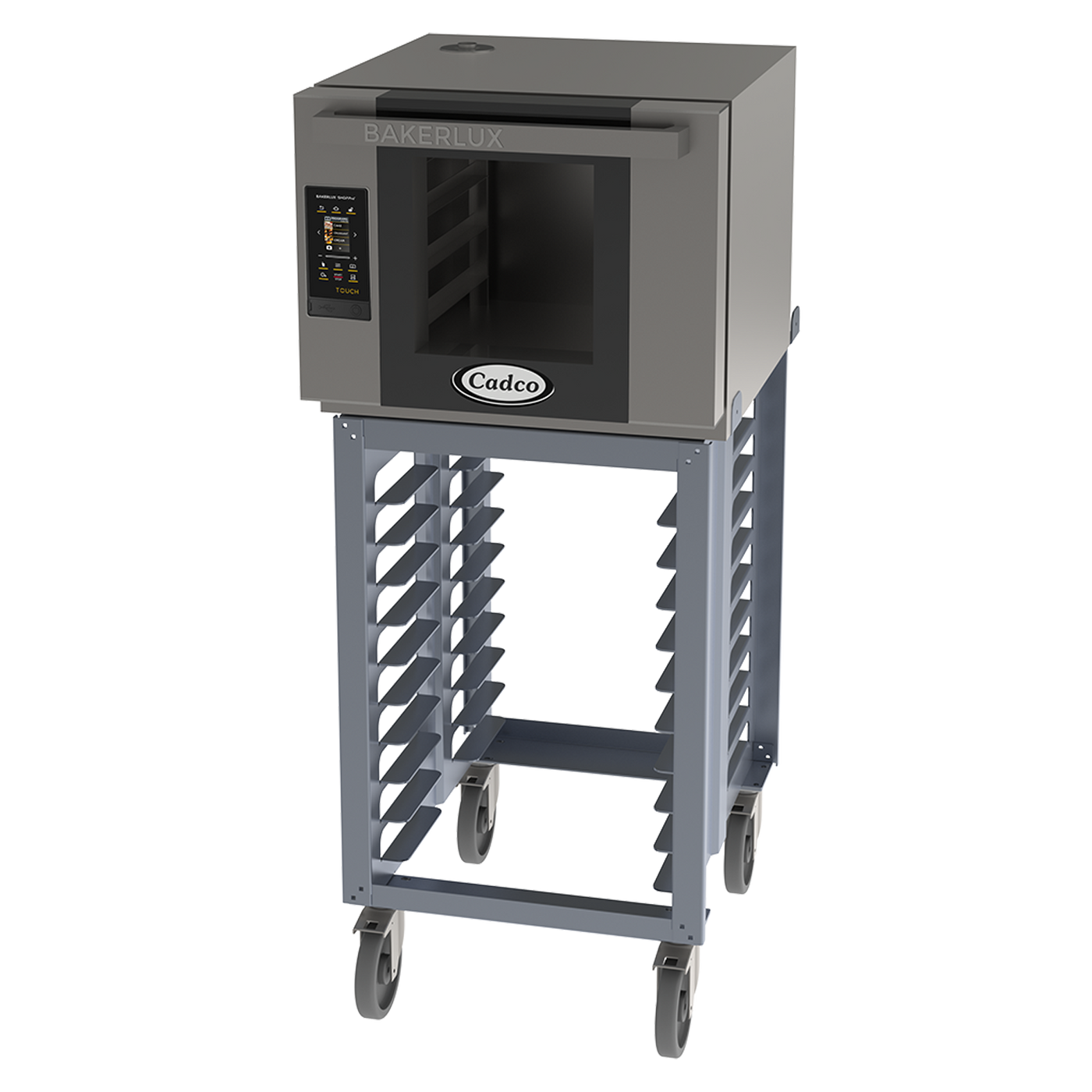 Cadco Bakerlux Station - Half Size, 4 Shelf, TOUCH Panel BLS-4HTD-1