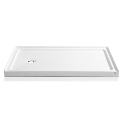 SB-AZ007WL - ANZZI Colossi Series 60 in. x 36 in. Shower Base in White