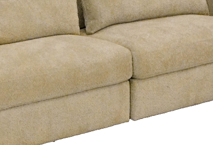 Hampshire Unbleached Linen Modular 7 Piece Sectional