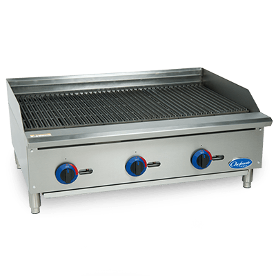 Globe Food Equipment C36CB-SR Countertop 36" Gas Charbroiler