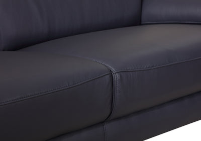 Global United Top Grain Italian Leather Sofa