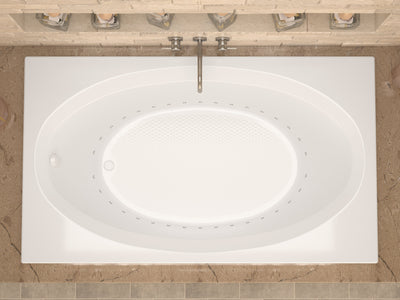 Atlantis Whirlpools Vogue 42 x 72 Rectangular Soaking Bathtub 4272VS