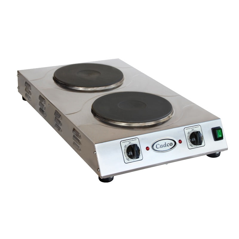 Cadco Hot Plate (Double, with Cast Iron Elements) 220V CDR-3K