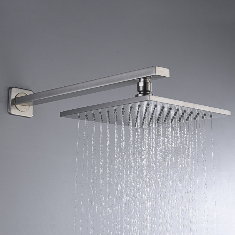 ANZZI Viace Series 1-Spray 12.55 in. Fixed Showerhead SH-AZ041