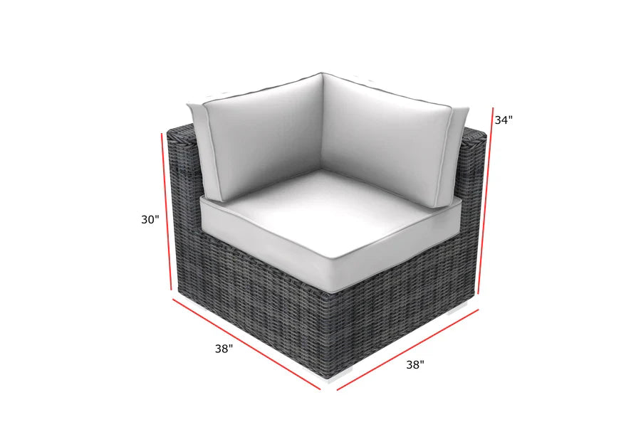 The Klamath 6pc Deep Seating Outdoor Patio Furniture