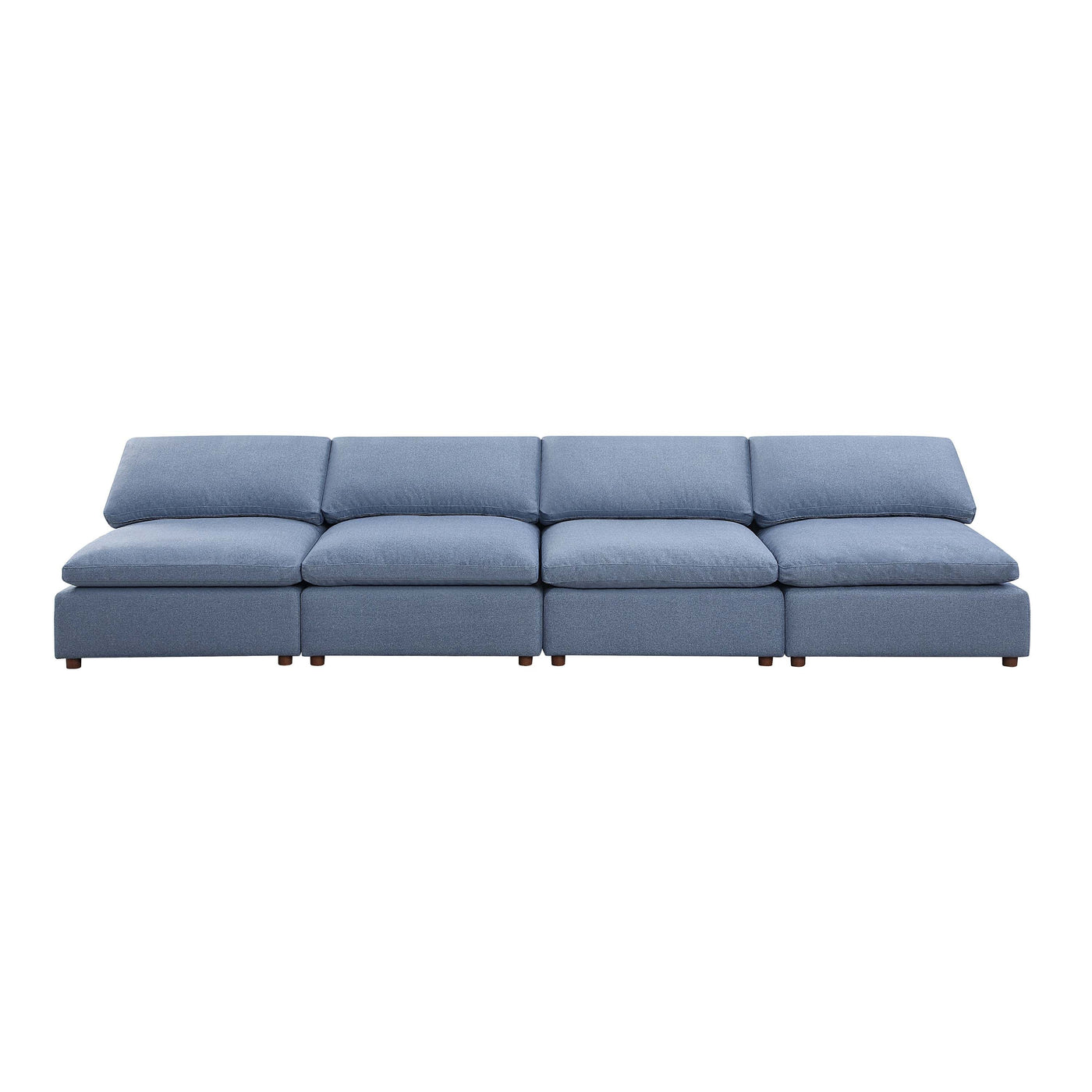 Modern Modular Sectional Sofa Set, Self-customization Design Sofa, Blue