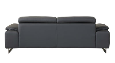 Global United Top Grain Italian Leather Sofa