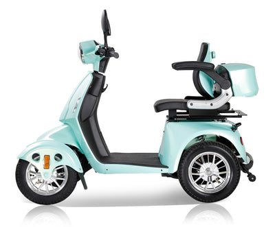 Fastest Mobility Scooter With Four Wheels For Adults & Seniors, Red 800W