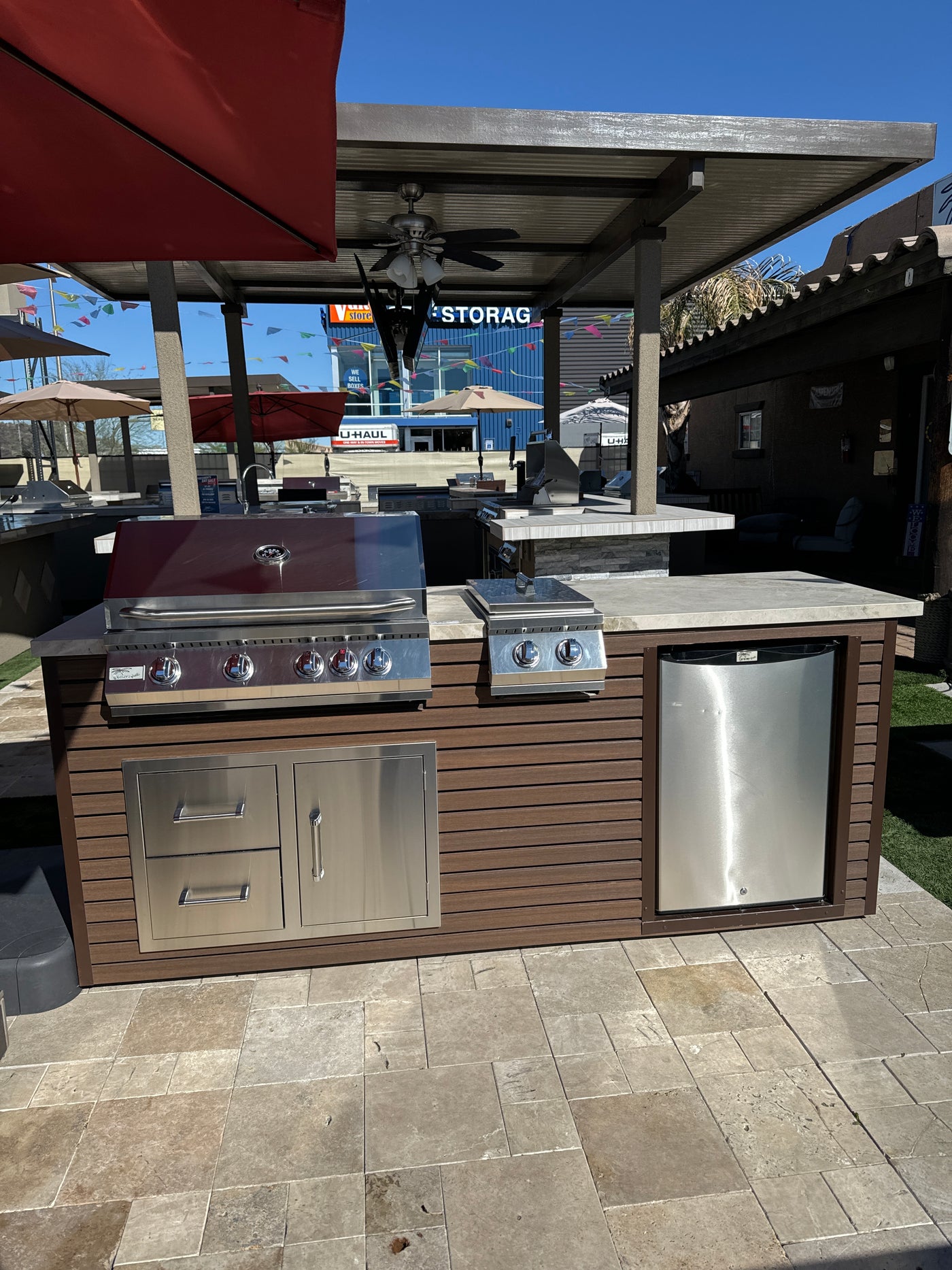 Kokomo Grills 8' Slab Island_8'bbqisland4687