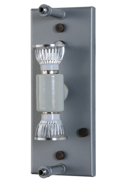 Meyda Lighting 5"W Metro Fusion Vino Up and Downlight LED Wall Sconce - 146267