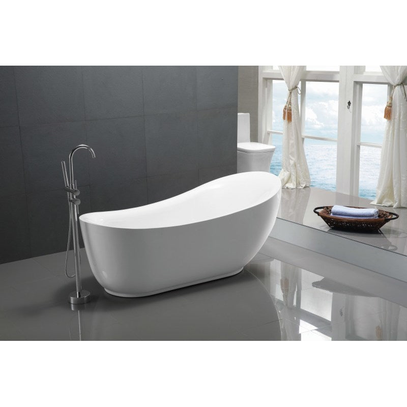 ANZZI Talyah Series 5.92 ft. Freestanding Bathtub FT-AZ090