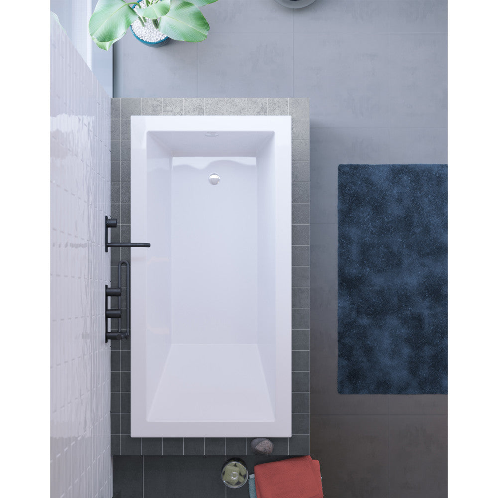 Swiss Madison Voltaire 48" x 32" Reversible Drain Drop-In Bathtub SM-DB571