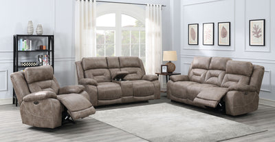 Aria - 3 Piece Living Room Set - Gray