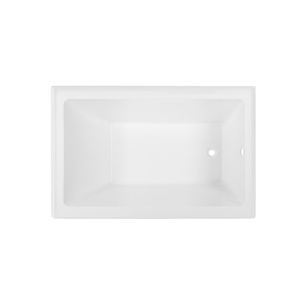 Swiss Madison Voltaire 48" x 32" Right-Hand Drain Alcove Bathtub with Apron SM-AB551