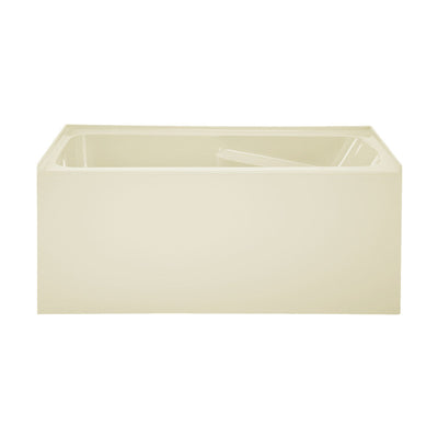 Swiss Madison Voltaire 54" x 30" Left-Hand Drain Alcove Bathtub with Apron in Bisque SM-AB549BQ