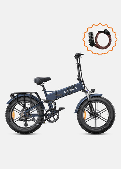 Engwe Engine Pro 2.0 Value Pack: E-bike + Combination Lock