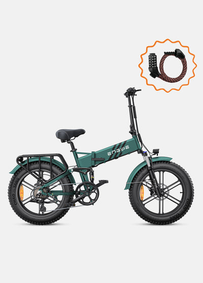 Engwe Engine Pro 2.0 Value Pack: E-bike + Combination Lock