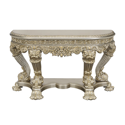 ACME Danae SOFA TABLE Champagne & Gold Finish LV01204