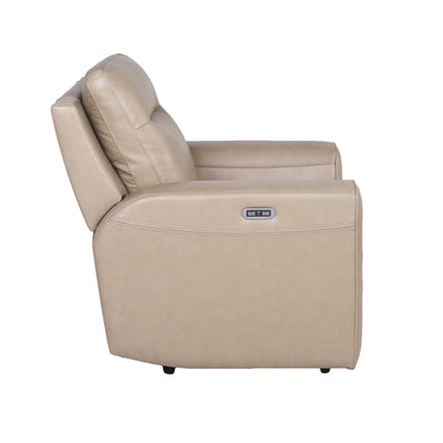 Doncella - 3 Piece Power Reclining Living Room Set - Beige