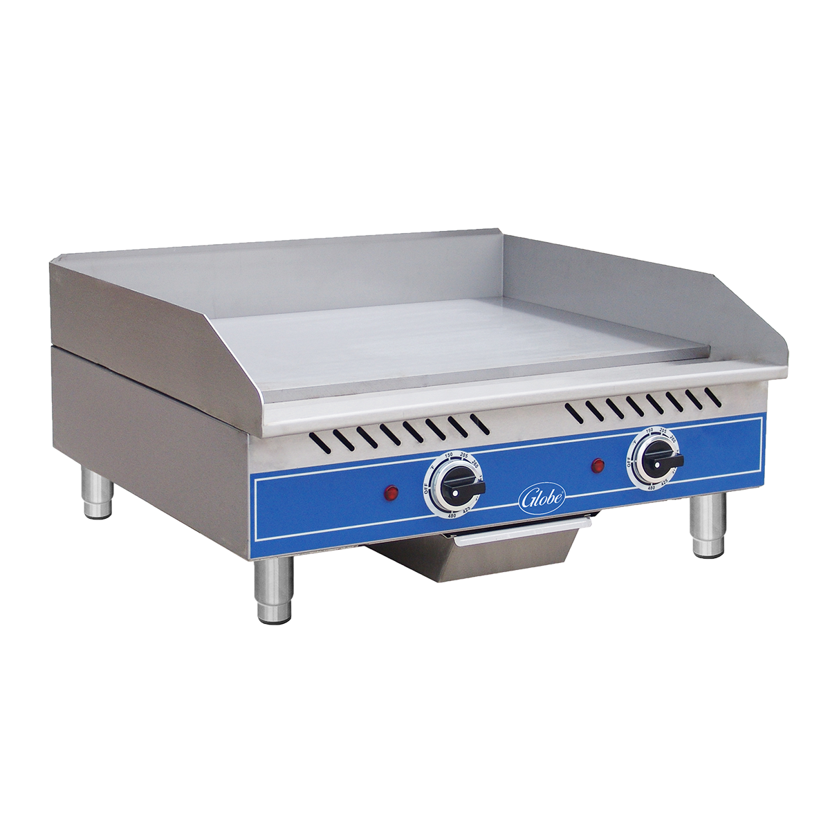 Globe Food Equipment GEG24 24" Medium-Duty Electric Countertop Griddle