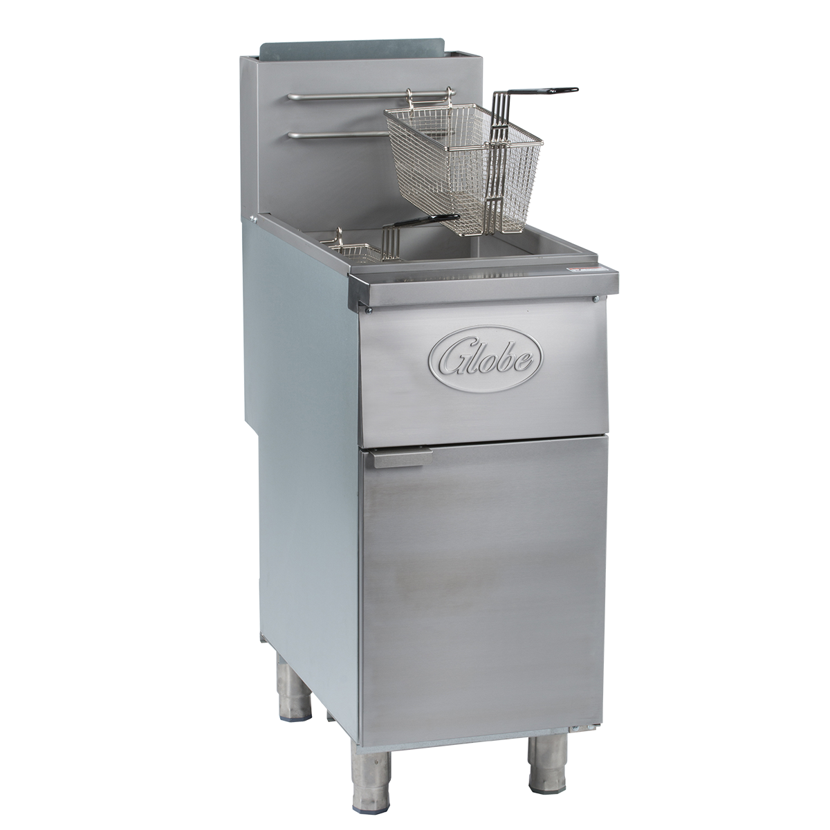 Globe Food Equipment GFF50G 50lb Gas Floor Fryer