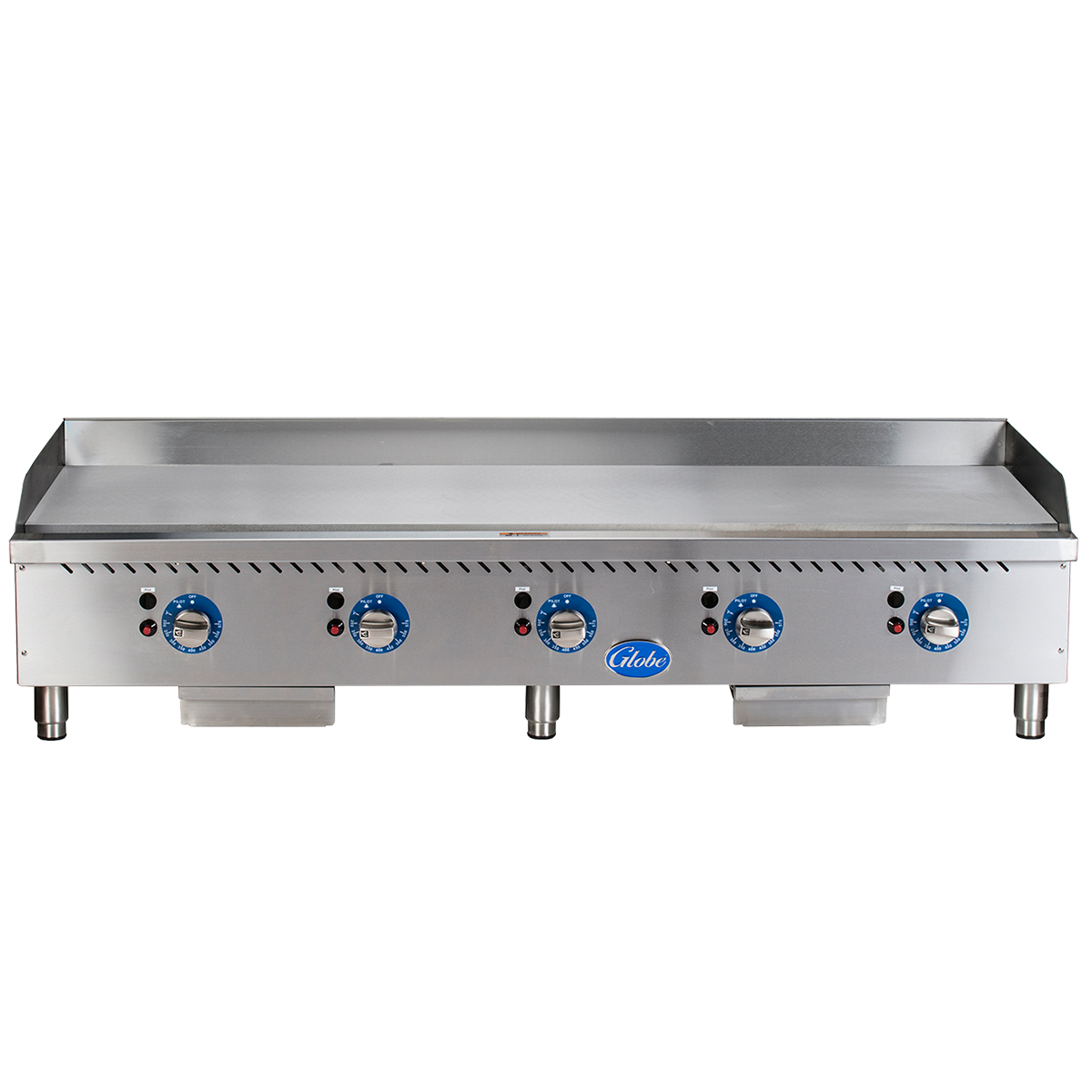 Globe Food Equipment GG60TG 60" Gas Countertop Griddles with Thermostatic Control