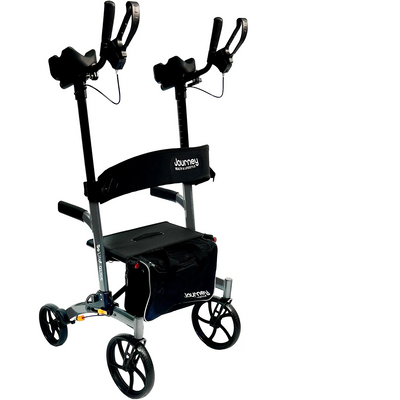 Journey Health & Lifestyle Journey So Lite® Glide Backsaver Rollator Walker 08413 BLK