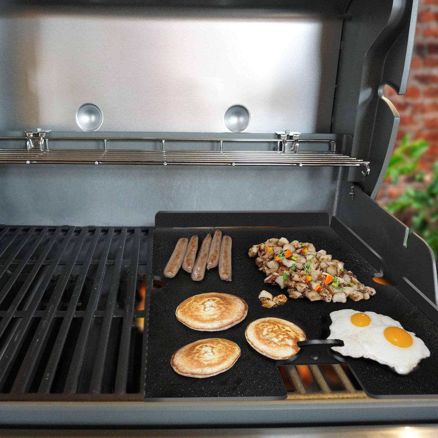 Griddle / Plancha Insert for Gas, Electric or Charcoal Grills