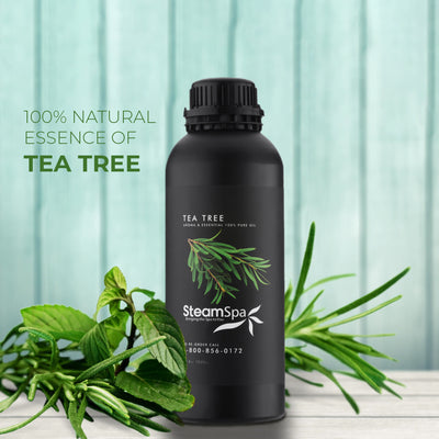 100% Natural Essence of Tea Tree 1000ml Aromatherapy Bottle G-OILTEATREE1K