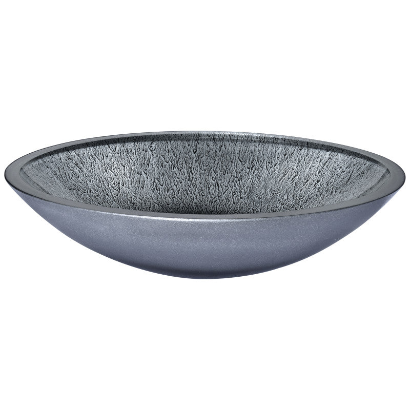 ANZZI Onyx Series Vessel Sink in Black LS-AZ035