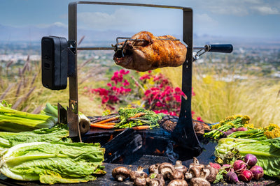 Rotisserie with Cordless Motor for Weber XXL