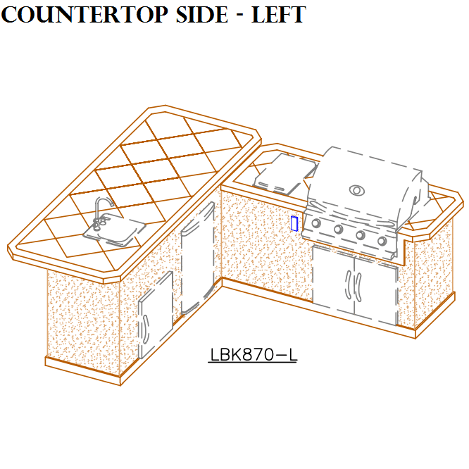 Calflamebbq BBK-870 R/L