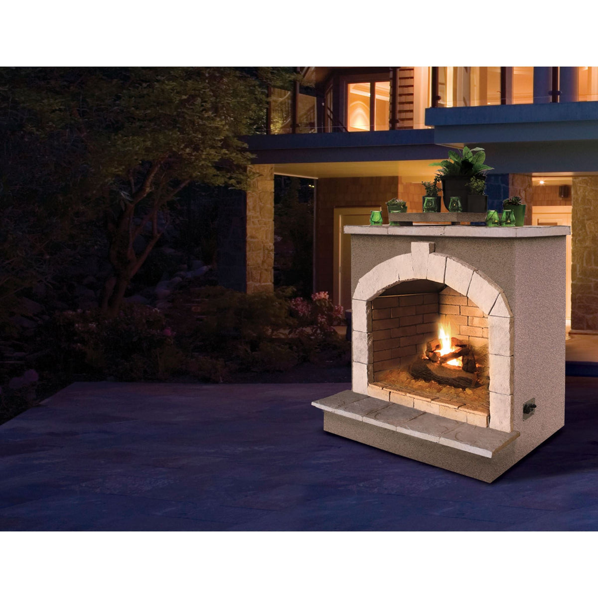 Calflamebbq FRP906-2 Fireplace