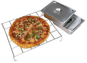 Calflamebbq  2-in-1 Oven-Warmer & Pizza oven (110V) BBQ14967E