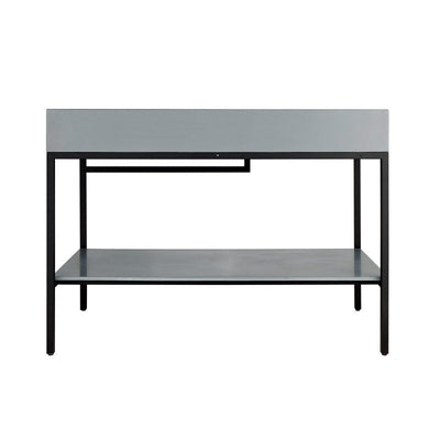 ANZZI Siena 48 in. Console Sink with Matte Grey Counter Top CS-FGC002-MB