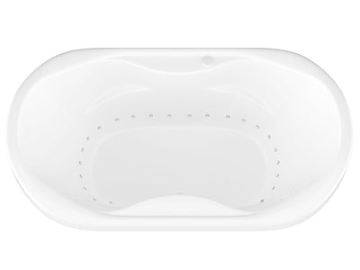 Atlantis Whirlpools Indulgence 41 x 70 Oval Air Jetted Bathtub 4170IAR