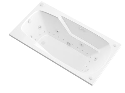 Atlantis Whirlpools Eros 32 x 60 Rectangular Air & Whirlpool Jetted Bathtub 3260EDL