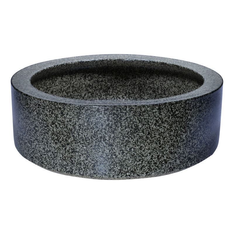 ANZZI Black Desert Crown Vessel Sink in Speckled Stone LS-AZ182